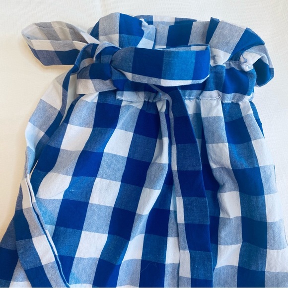 Joie Blue and White Checkered Pants - Picture 3 of 6